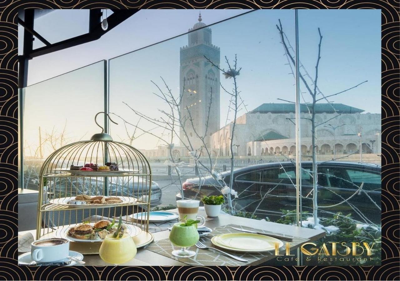 Modern Apartment Opposite The Hassan2 Mosque, Very Well Equipped And Stylish, 85 M2 With Gym And Direct Sea View With Underground Garage , Prohibits Unmarried Couples Of Arab Origin Касабланка Экстерьер фото